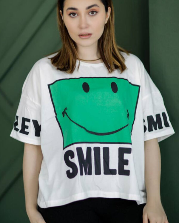تیشرت اُور سایز smiley کد 0010 - تصویر 8