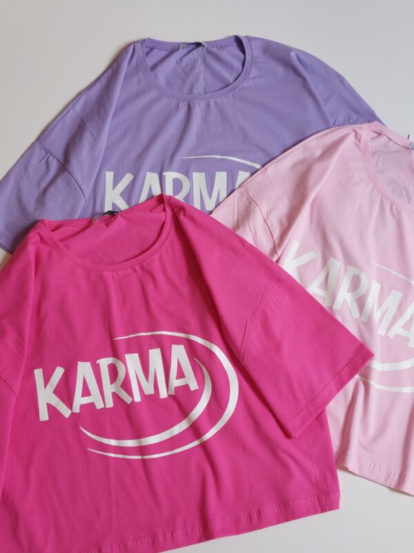 تیشرت کراپ karma کد 0025 - تصویر 8