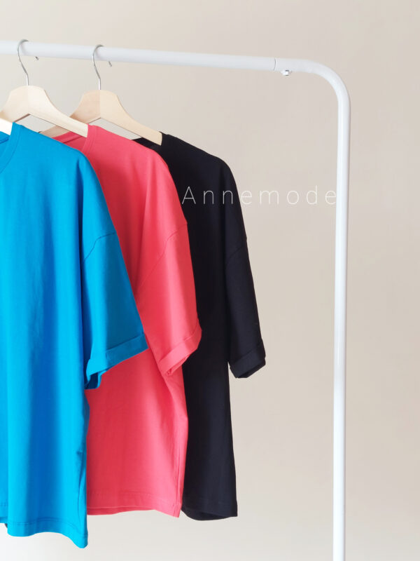 تیشرت اُوِر سایز french کد 0017 - تصویر 2