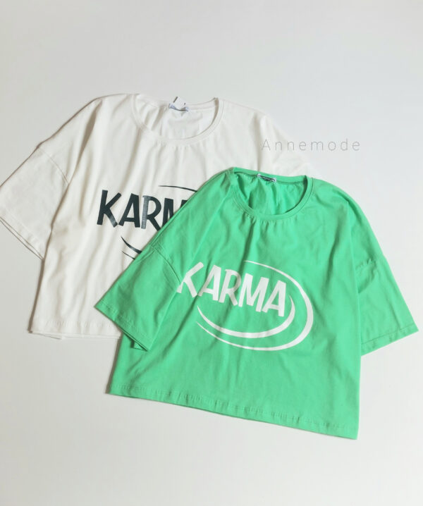 تیشرت کراپ karma کد 0025 - تصویر 3