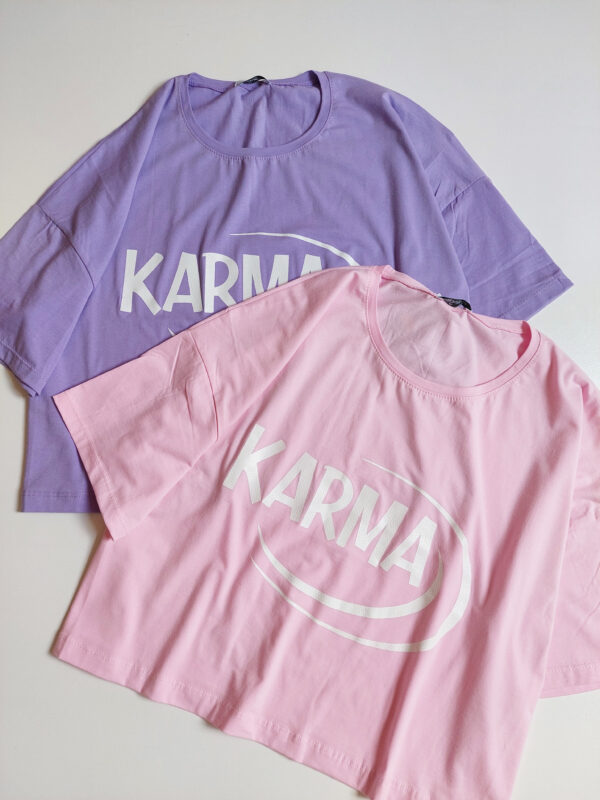 تیشرت کراپ karma کد 0025 - تصویر 4