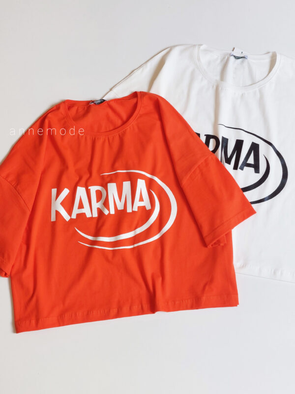 تیشرت کراپ karma کد 0025 - تصویر 5
