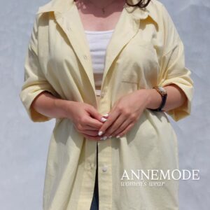 شومیز Butter Yellow کد 00105